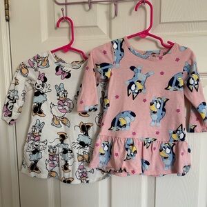 Two 12 Month Dresses